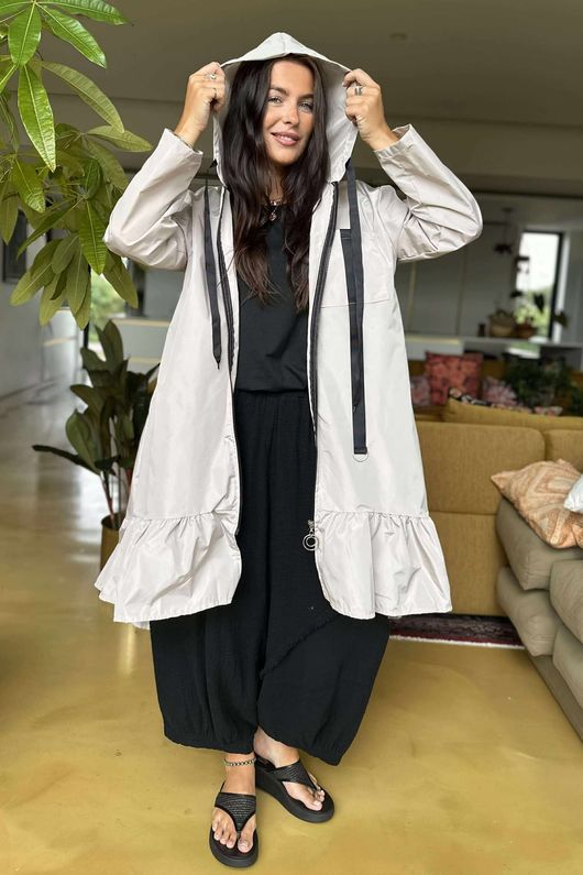 Stroll Frill Mac Stone